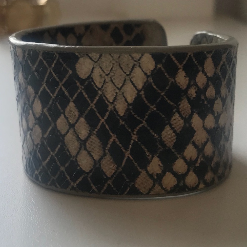 Snakeskin cuff